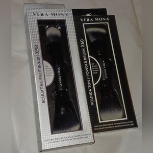 Vera Mona Sculpting Face Brush X58 & Foundation Powder Brush X60